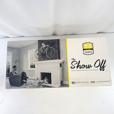 #ad Saris quot;The Show Offquot; Wall Mounted Bike Rack with LED Spotlight New $59.99