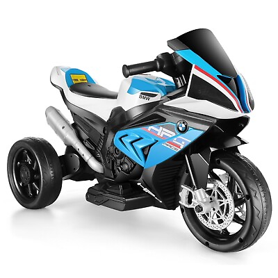 #ad NEW Kids Ride On Dirt Bike 12V Electric Motorcycle for Child W Training Wheels $75.99