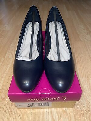 #ad Easy Street Women#x27;s Fabulous Pump New Navy Size 10 M Pair of Shoes $30.00