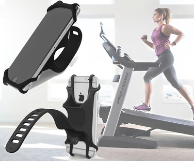 Gym Workout Treadmill Exercise Bike Handlebar Mount Phone Holder Apple iPhone $9.98