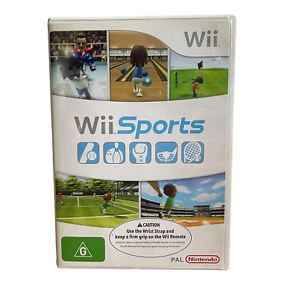 #ad #ad Wii Sports for the Nintendo Wii Wii U AUS PAL G WiiSports 🐙 AU $9.99