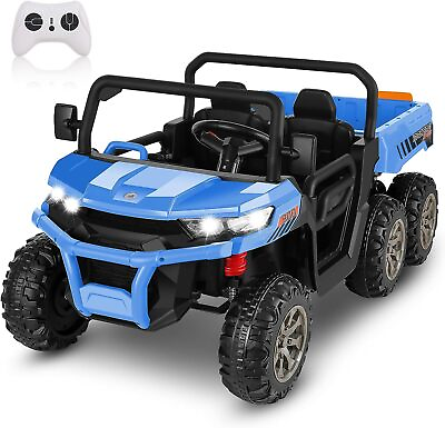 #ad #ad 24V Ride On Dump Truck for Kids Car with Remote Control 4WD Electric UTV Toys US $329.99