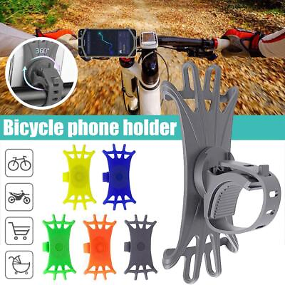 #ad Bicycle Bike Mobile Phone Holder Bracket Mount For Handlebar HOT $2.19