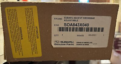 #ad 2018 Subaru Roof Rack. Genuine Subaru Parts. 54” New In Box. Free Shipping $77.77