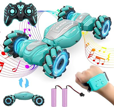 #ad #ad Gesture RC Cars for Kids Sided 360° Rotating Twist Car for Boys 2.4G 4WD $22.00