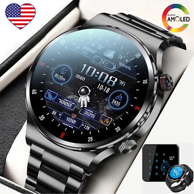 New Smart Watch Men Waterproof Smartwatch Bluetooth for iPhone Android Samsung $28.99