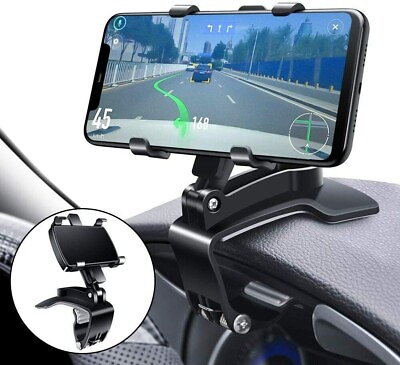 #ad Universal 360° Car Phone Mount Holder For Cell Phone Samsung Galaxy iPhone $6.95