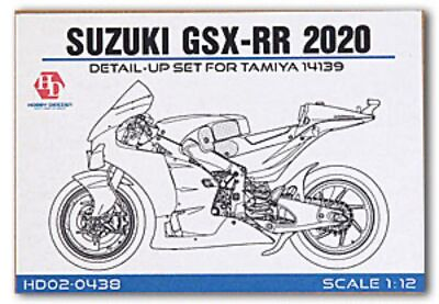 #ad #ad Hobby Design 1 12 Suzuki GSX RR 2020 Detail Up Parts Tamiya Bike HD02 0438 $79.99