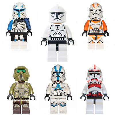 LEGO Star Wars Clone Trooper Minifigure YOU CHOOSE $22.99