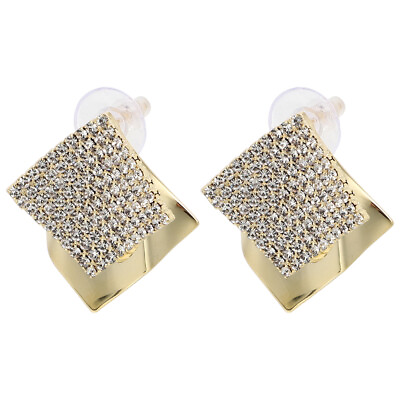 #ad Earrings for Women Orrous Stud Studs Cool Accessories Crystal $8.82