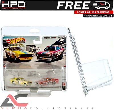 #ad 1 PACK HPD PROTECTOR CASE 2 CAR TARGET EXCLUSIVE HOT WHEELS .8MM $14.95