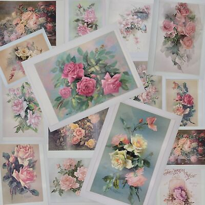 #ad #ad Beautiful Roses Art Prints by Old Paper amp; Victorian 17x11in Ready to be Framed $15.00