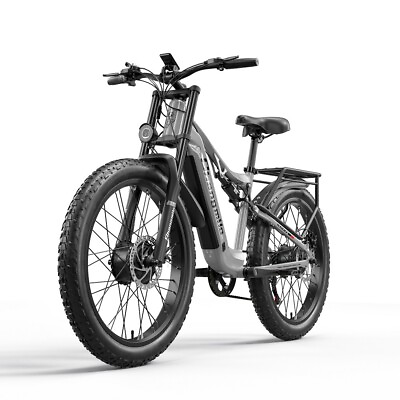 #ad #ad Shengmilo Electric Mountain Bike 26quot; E Bike 2000W Dual Motor Fat Tyre E Bicycle $1376.19