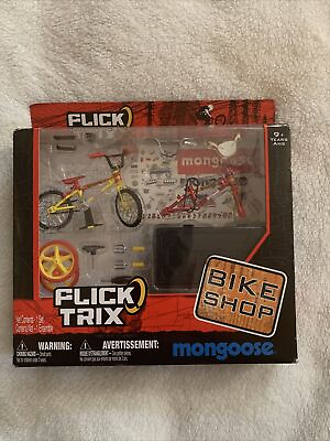 Flick Trix Mongoose Bike Shop Spin Master 2009 Model Build Set $94.04