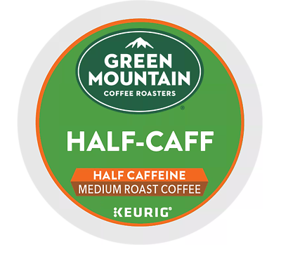 Green Mountain Coffee Roasters Half Caff Coffee K Cup Pods Medium Roast 96ct $48.00