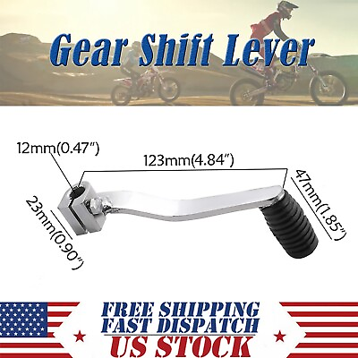 #ad #ad Universal Gear Shift Lever For Taotao Coolster Honda Kawasaki Yamaha Dirt Bikes $11.88