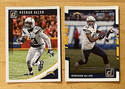 #ad #ad Keenan Allen 2 2017 amp; 2018 Donruss Los Angeles Chargers Football Star NM MT $1.06