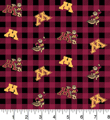 #ad #ad University of Minnesota Fat Quarter NCAA Collegiate Cotton Fabric MIN1207 $5.99