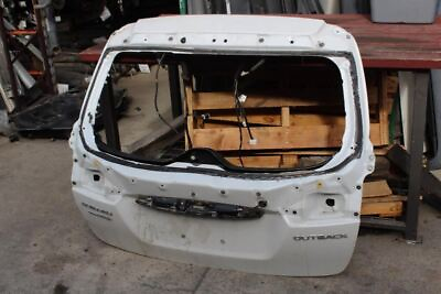 #ad 2018 SUBARU LEGACY OUTBACK TRUNK LID HATCH LIFTGATE SHELL WHITE $325.00