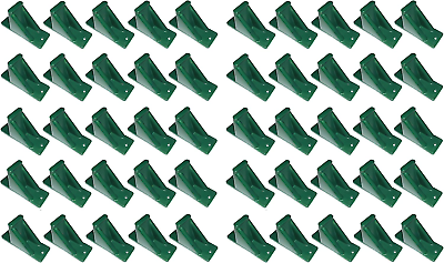 #ad Green Plastic Mini Roof Snow Ice Guard Multi Quantity Pack Prevents Sliding $53.99