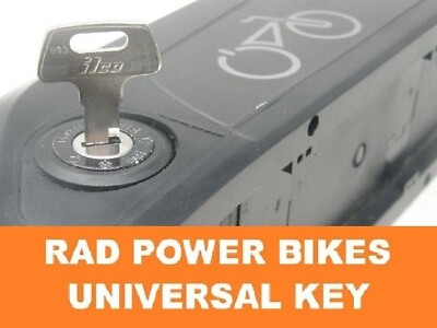 #ad 🔑 RAD Power Bikes Universal Battery Key RadRover RadMini Runner City Expand5 🔑 $6.50