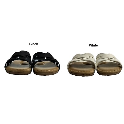 #ad Cliffs by White Mountain Women#x27;s Cushioned Insole Slide Sandal $22.99