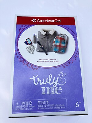 #ad American Girl Truly Me Casual amp; Cool Accessories for 18quot; Boy Doll NIB $39.95
