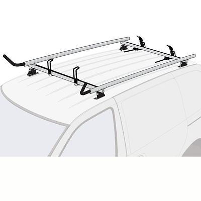 Pickup Topper UNIVERSAL Silver 2x Ladder Holder Aluminum Roof Rack System $139.72