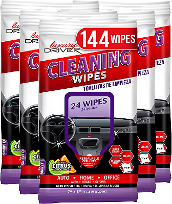 #ad #ad Car Wipes Interior Cleaner Wipes for Dust and Dirt for Dashboard Automotive Inte $26.19