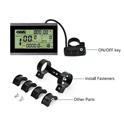 #ad Take Your E Bike to the Next Level with KT LCD 3 Display and Control Panel C $95.12