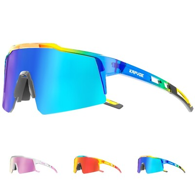 #ad #ad Kids Sunglasses Sports Youth Bike Glasses Teens UV400 Cycling Eyewear Boys Girls $18.93