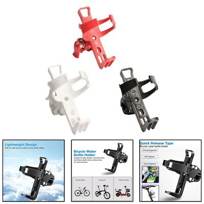 #ad PVC Bike Cup Holder for Cycling Water Bottle Cage Mount on Bicycle Handlebar $9.33