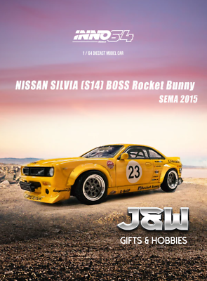#ad Inno64 Nissan Silvia S14 Boss Rocket Bunny SEMA 2015 1 64 $20.49