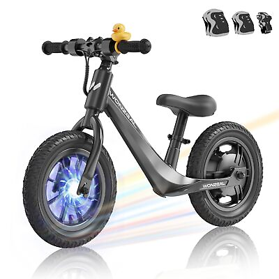 #ad #ad Electric Bike for Kids Electric Balance Bike for Ages 3 5 12 Inch Colorful ... $348.17