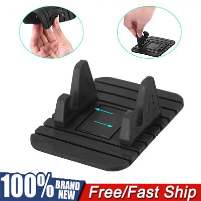 Car Dashboard Anti slip Mat Rubber Mount Holder Pad Stand For Mobile Phone GPS $5.15