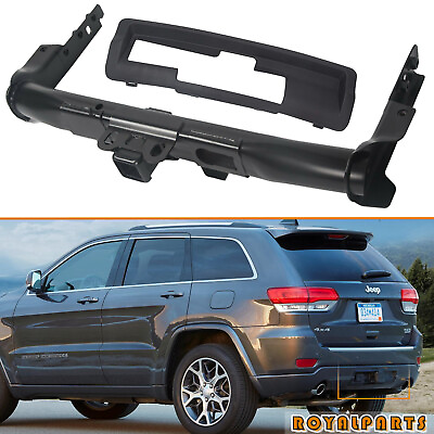 #ad For 2011 2022 Jeep Grand Cherokee Steel Rear Trailer Hitch Receiver Hitch Bezel $90.99