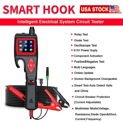 #ad Circuit Tester Powerful Oscilloscope Injector Tester TOPDIAG P200 SMART HOOK $115.00