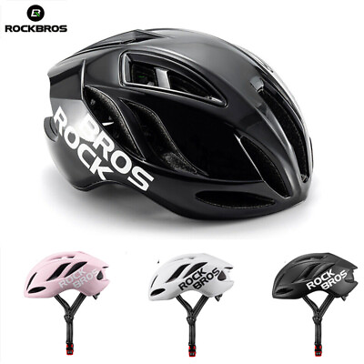 #ad ROCKBROS Ultralight Bicycle Helmet Breathable Adjustable MTB Road Cycling Helmet $48.99