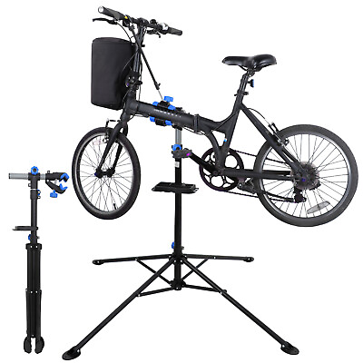 #ad #ad Metal Portable Heavy Duty Bike Repair Stand Display Rack 360° Clamps Rotated $42.58