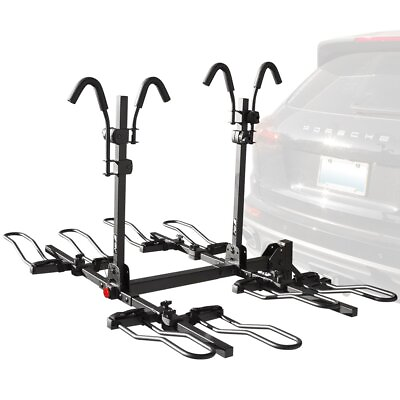 #ad 4 Bikes Hitch Mount Rack Carrier for Car Truck SUV Tray Style Smart Tilting... $314.95