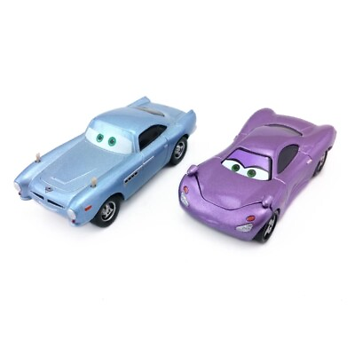 2 Car Mattel Disney Pixar Cars Finn McMissile Holley Shiftwell 1:55 Diecast Toys $11.29