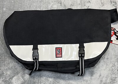 #ad Chrome Industries Messenger CITIZEN Bicycle Bag Black White Weatherproof Cycling $104.93