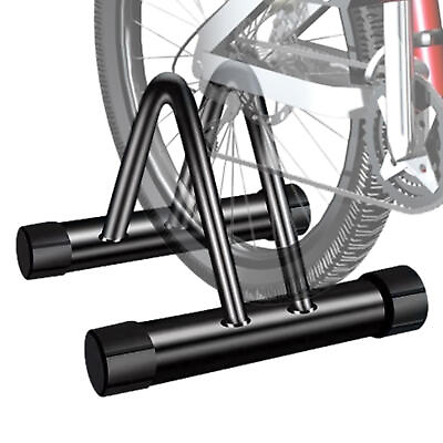 #ad Bike Floor Parking Rack Bicycle Display Parking Stand Mountain Bike Holder Steel $60.09