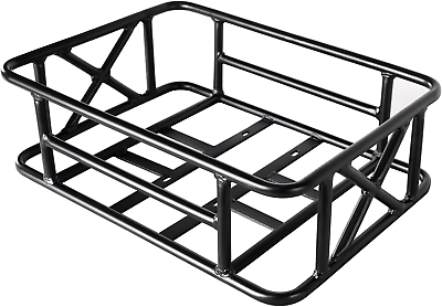 #ad Ebike Cargo Rack Rear Removable Metal Bike Basket with Large Capacity Quick Asse $127.20
