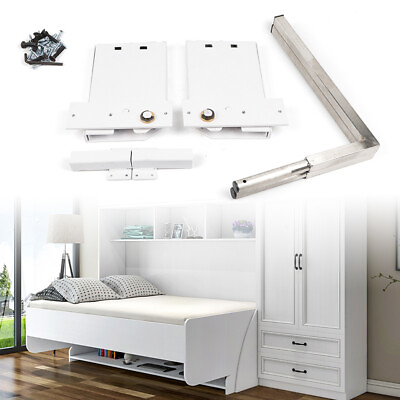 #ad Wall Bed Mechanical Springs Hardware Kits Diy Bed Hinge For Horizontal Wall Bed $71.82