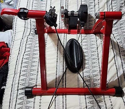 #ad Sportneer Bike Trainer Magnetic Stationary Bike Stand for 26 28quot; amp; 700C Wheels $90.00
