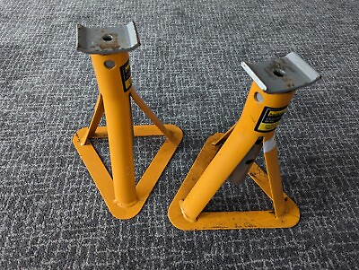 #ad #ad Halfords 2 Tonne Axle Stands Good Condition Sturdy Construction GBP 23.00