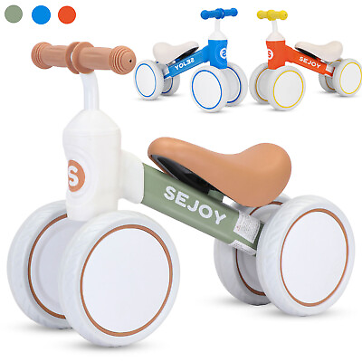#ad #ad SEJOY Baby Balance Bike 1 2 Year Old Boy Girl Toddler Walker Bicycle Toys Gifts $32.58