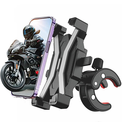 #ad Bicycle Motorcycle MTB Bike Handlebar Mount Holder for iPhone Samsung Cell Phone $8.90