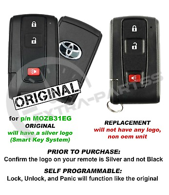 For 2004 2005 2006 2007 2008 2009 Toyota Prius Smart Prox Remote Car Key Fob $84.95